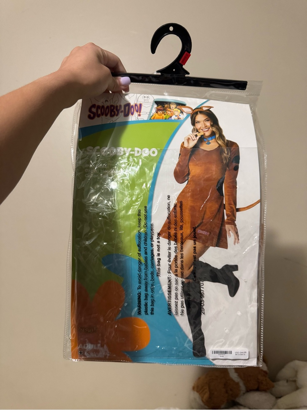Spirit Scooby-Doo Brown and Black Kids Costume Dress